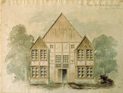 Bahnhofstraße 19, um 1880